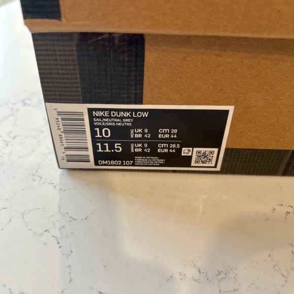 Nike X Off White Dunk Low Lot 48 - Picture 7 of 10